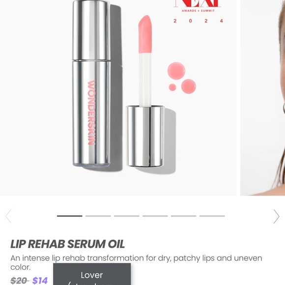 FINAL! Wonderskin Lip Rehab Serum Oil Bundle Kissed Lover and Amour - Picture 4 of 5